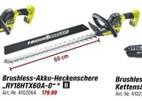 Brushless-Akku-Heckenschere RY18HTX60A-0 von Ryobi im aktuellen toom Baumarkt Prospekt für 179,99 €