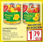 Pfirsiche halbe Frucht von GUT&GÜNSTIG im aktuellen EDEKA Prospekt