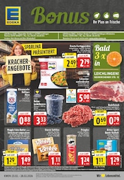 EDEKA Prospekt "Aktuelle Angebote", 24 Seiten, 23.02.2026 - 23.02.2026 Aktueller EDEKA Prospekt, "Aktuelle Angebote", mit Angeboten der Woche, gültig von 23.02.2026 bis 23.02.2026