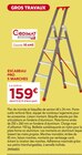 Gedimat Maurs - Promo Escabeau Pro 5 Marches Promo Escabeau Pro 5 Marches à 159,00 € dans le catalogue Gedimat à Maurs
