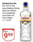Dry Gin im Angebot bei GLOBUS in Hürth Dry Gin Angebote von Gordon's bei GLOBUS Hürth für 9,99 €