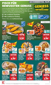 Bratwurst Angebot im Kaufland Prospekt, gültig von 10.09.2026 bis 16.09.2026 Bratwurst Angebot im aktuellen Kaufland Prospekt auf Seite 31