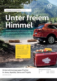 Volkswagen Prospekt für Bucha mit 1 Seite Volkswagen Prospekt für Bucha: Endlich wieder Sommer, 1 Seite, 01.06.2022 - 31.08.2022