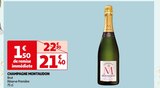 CHAMPAGNE - MONTAUDON en promo chez Auchan Supermarché Fondettes à 21,40 €