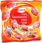 Mini saucissons secs nature - CORA dans le catalogue Carrefour