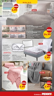 Bett im Penny Prospekt "Wer günstig will, muss Penny." mit 42 Seiten (Freiburg (Breisgau))