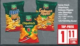 Chipsfrisch, Erdnuss-Flippies oder Ofenchips von funny-frisch im aktuellen EDEKA Prospekt für 1,11 €