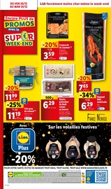 Homard Angebote im Prospekt "Des fêtes magiques !" von Lidl auf Seite 68