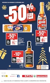 Promos Jack Daniel's dans le catalogue "Les PROMOS étincelantes" de Spar à la page 12