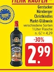 Gerstacker Nürnberger Christkindles Markt-Glühwein bei nah und gut im Kubschütz Prospekt für 2,99 €