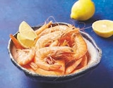 Crevettes cuites dans le catalogue Super U