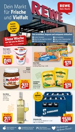 Nutella im REWE Prospekt in Langenfeld Aktueller REWE Prospekt mit Nutella, "Dein Markt", Seite 1