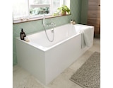 Baignoire droite NF "Calicia" L. 180 x l. 80 cm - Cooke and Lewis en promo chez Brico Dépôt Le Mans à 139,00 €