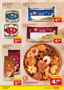 Weihnachtsgebäck im aktuellen Netto Marken-Discount Prospekt (München) Weihnachtsgebäck im Netto Marken-Discount Prospekt "Aktuelle Angebote" mit 71 Seiten (München)