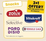 3+1 offert sur une selection de snack - Zolux / Vitakraft / Versele-Laga dans le catalogue Animalis