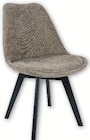 Chaise tissu chine taupe - Super U à Romans-sur-Isère Chaise tissu chine taupe en promo chez Super U Romans-sur-Isère à 29,00 €