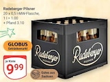 Pilsner Angebote von Radeberger bei GLOBUS Neubrandenburg für 9,99 €