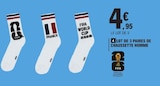 Lot de 3 paires de chaussettes homme - FIFA - E.Leclerc Lot de 3 paires de chaussettes homme - FIFA à 4,95 € dans le catalogue E.Leclerc
