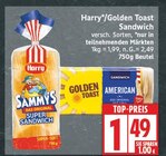 Sammy's Super Sandwich von Harry für 1,49 € bei EDEKA im Angebot Sammy's Super Sandwich von Harry im aktuellen EDEKA Prospekt