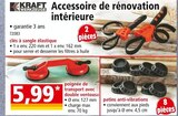 Accessoire de rénovation - KRAFT WERKZEUGE en promo chez Norma Villers-lès-Nancy à 5,99 €