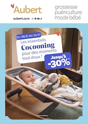 Catalogue Univers Enfant Aubert en cours à Pleuven et alentours, "Les essentiels Cocooning pour des moments tout doux !", 1 page, 08/10/2025 - 26/10/2025