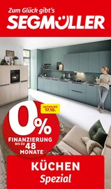 Aktueller Segmüller Möbel & Einrichtung Prospekt in Happurg und Umgebung, "Zum Glück gibt’s Segmüller - Küchen Spezial" mit 16 Seiten, 18.09.2026 - 17.10.2026