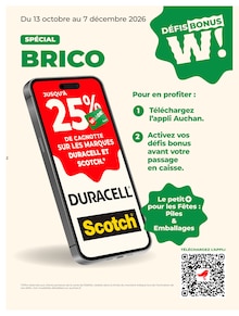 Catalogue Auchan Hypermarché à Viry-Noureuil cette semaine, valable du 20/10/2026 au 25/10/2026 Prospectus Auchan Hypermarché à Viry-Noureuil, "BIEN AU CHAUD", 52 pages de promos valables du 20/10/2026 au 25/10/2026