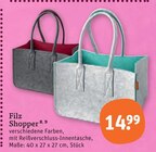 Filz Shopper Angebote bei tegut Mannheim für 14,99 €
