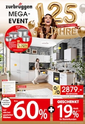 Pfanne im Zurbrüggen Prospekt in Bünde Aktueller Zurbrüggen Prospekt mit Pfanne, "MEGA-EVENT", Seite 1