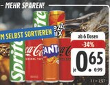 Aktuelles Sprite, Coca-Cola, Fanta Angebot bei E center in Neumarkt (Oberpfalz) ab 0,65 €