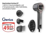 Haartrockner Invictus D7 im Angebot bei GLOBUS in Wetzlar Haartrockner Invictus D7 Angebote von Genius bei GLOBUS Wetzlar für 49,99 €