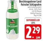 Feinster Schlagrahm im EDEKA Prospekt Feinster Schlagrahm von Berchtesgadener Land im aktuellen EDEKA Prospekt für 2,29 €