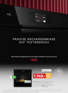 Backofen im aktuellen XXXLutz Möbelhäuser Prospekt (Koblenz) Backofen im XXXLutz Möbelhäuser Prospekt "AEG Geräte zum besten Preis" mit 20 Seiten (Koblenz)