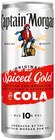 Spiced Gold & Cola oder Gin & Tonic von Captain Morgan oder Gordon‘s im aktuellen REWE Prospekt für 1,99 €