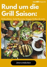 kaufDA Magazin Prospekt für Frechen mit 1 Seiten kaufDA Magazin Prospekt für Frechen: "Rund um die Grill Saison:", 1 Seiten, 24.03.2021 - 31.08.2021