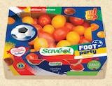 Tomate cerise allongée ou melangee - SAVEOL - Super U à Montpellier Tomate cerise allongée ou melangee - SAVEOL en promo chez Super U Montpellier à 4,99 €