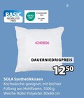 Synthetikkissen Sola Angebote bei JYSK Marl für 12,50 €