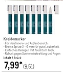 Kreidemarker  im aktuellen METRO Prospekt für 9,51 €