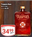 Rum von Traspers für 34,99 € bei GLOBUS im Angebot Rum von Traspers im aktuellen GLOBUS Prospekt