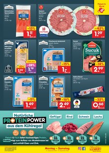 Fleisch im Netto Marken-Discount Prospekt "Aktuelle Angebote" mit 71 Seiten (Osnabrück)