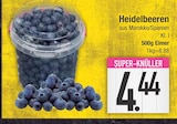 Heidelbeeren bei EDEKA im Abensberg Prospekt für 4,44 €