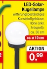 Zimmermann Hambühren - LED-Solar-Kugellampe Angebot im Prospekt LED-Solar-Kugellampe bei Zimmermann im Hambühren Prospekt für 0,99 €