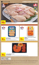 Promos Viande dans le catalogue "-50% DE REMISE IMMÉDIATE SUR LE 2ÈME" de Intermarché Hyper Viande en promo dans le catalogue Intermarché Hyper à la page 10