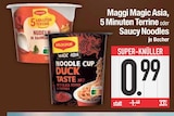 Magic Asia 5 Minuten Terrine oder Saucy Noodles von Maggi im aktuellen EDEKA Prospekt für 0,99 €
