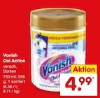 Oxi Action im Angebot bei Netto Marken-Discount in Neuss Oxi Action Angebote von Vanish bei Netto Marken-Discount Neuss für 4,99 €
