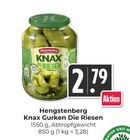 Hieber - Knax Gurken Die Riesen Angebot im Prospekt Knax Gurken Die Riesen bei Hieber im Prospekt "" für 2,79 €