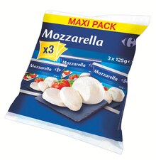 Carrefour Market Arcueil - Mozzarella Promo Mozzarella dans le catalogue Carrefour Market "Maxi format mini prix" à Arcueil