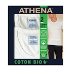 Tee shirt manches courtes col v - ATHENA en promo chez Carrefour Calais à 13,49 €