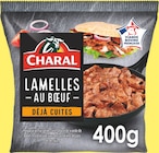 Lamelles au boeuf déjà cuites surgelées - CHARAL dans le catalogue Intermarché Hyper