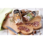 Saucisson sec artisanal pur porc DEBROAS en promo chez Carrefour Saucisson sec artisanal pur porc DEBROAS dans le catalogue Carrefour